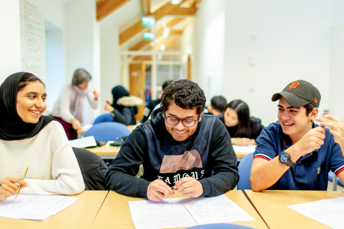 A Keele ISC class in action at Keele ISC